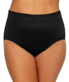 Miraclesuit High-waist Tummy Control Bikini Bottoms Women's Swimsuit In Black