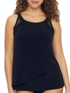 Miraclesuit Illusionists Ursula Underwire Tankini Top In Black
