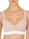 Natori Dynamic Anywhere High Impact Underwire Sports Bra In Rose Beige,white