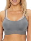 Natori Gravity High Impact Underwire Sports Bra In Grey,lead