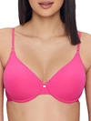 Natori Understated T-shirt Bra In Pink Raspberry