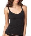 On Gossamer Cabana Cotton Two-way Camisole In Black