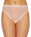 On Gossamer Gossamer Mesh Hi-cut Brief In Blush