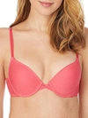 On Gossamer Bump It Up Underwire Push-up Bra In Tulip Pink