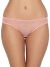 On Gossamer Gossamer Mesh Hip G Thong In Salmon Rose