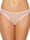 On Gossamer Gossamer Mesh Hip Bikini In Blush