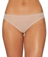 On Gossamer Gossamer Mesh Hip Bikini In Champagne Basics