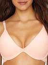 On Gossamer Beautifully Basic Convertible Plunge T-shirt Bra In Blush