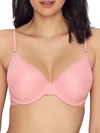 On Gossamer Next To Nothing Underwire T-shirt Bra In Salmon Rose
