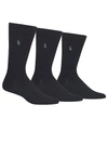 Polo Ralph Lauren Ralph Lauren 3-pack Supersoft Ribbed Socks In Navy