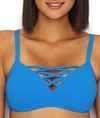 Seafolly Active Underwire Bikini Top Dd-cups In Electric Blue