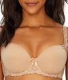 Simone Perele Andora Demi T-shirt Bra In Peau Rose