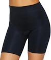 Spanx Suit Your Fancy Booty Booster Mid-thigh Shaper In Very Black