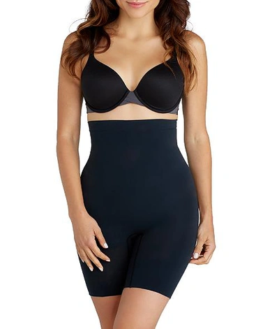 Spanx Power Series Medium Control Higher Power Short In Very Black