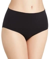Spanx Ecocare High-rise Stretch-woven Briefs In Black