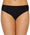 Tc Fine Intimates Wonderful Edge Matte Microfiber Hipster In Deep Black