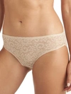 Tc Fine Intimates Wonderful Edge Women's Stretch Lace Brief Underwear In Nude
