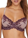 Wacoal Embrace Lace Underwire Bra 65191, Up To Ddd Cup In Sphinx,beet