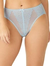 Wacoal Retro Chic High-cut Brief 841186 In Cashmere Blue