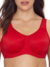 Wacoal Simone Underwire Sports Bra In Barbados Cherry