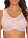 Wacoal Simone Underwire Sports Bra In Zephyr,pearl