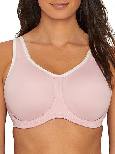 Wacoal Simone Underwire Sports Bra In Zephyr,pearl