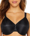 Wacoal Full Figure Simple Shaping Minimizer Bra 857109 In Black