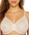 Wacoal Visual Effects Minimizer Lace Bra In Sand