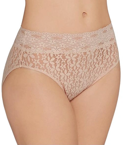 Wacoal Halo Lace Hi-cut Brief Lingerie 870305 In Sand