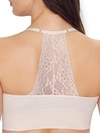 Yummie Ultralight Seamless Lace Back Bralette In Lotus