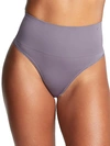 Yummie Seamlessly Shaped Thong In Purple Sage