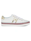 Tommy Hilfiger Fentii Lace Up Sneakers In White