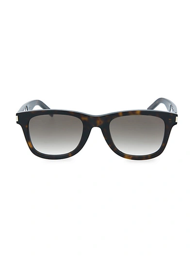 Saint Laurent 50mm Square Sunglasses In Black