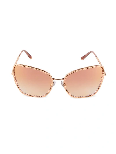 Dolce & Gabbana 61mm Cat Eye Sunglasses In Pink