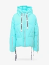 Khrisjoy Khris Iconic Hooded Down Jacket In Green