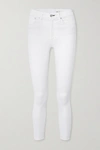 Rag & Bone Nina High Waist Ankle Cigarette Jeans In White