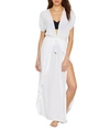 Elan Maxi Cover-up In White