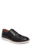 Johnston & Murphy Casteel Wingtip In Black
