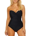 Miraclesuit Rock Solid Madrid One Piece Swimsuit Women's Swimsuit In Black