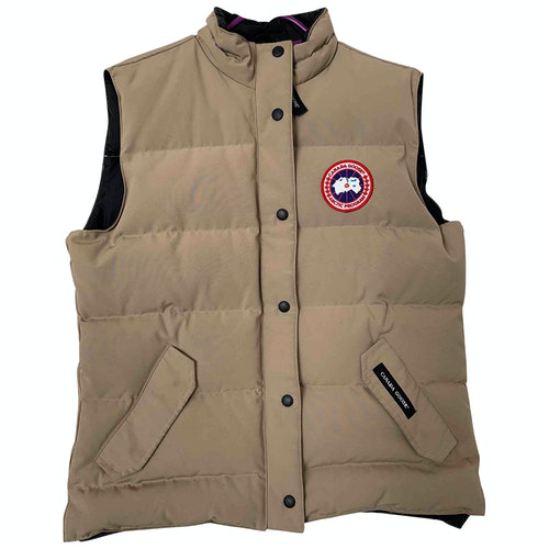 womens beige canada goose coat