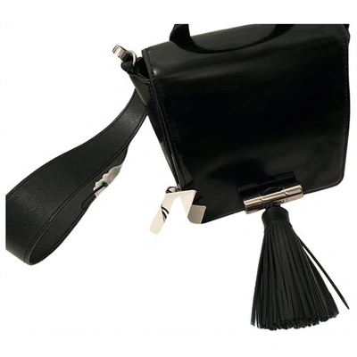 Pre-owned Kenzo Black Leather Handbag