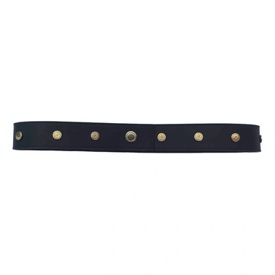 Pre-owned Blumarine Black Leather Belt