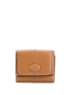 TOD'S TRIFOLD LOGO WALLET