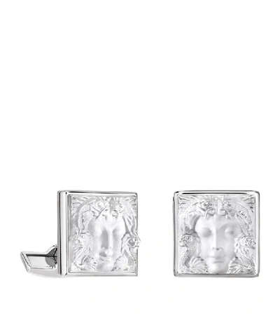 Lalique Crystal Arethuse Cufflinks