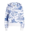 MOSCHINO ALL-OVER PRINT HOODIE,15655432