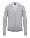 Giorgio Armani Cardigans In Grey