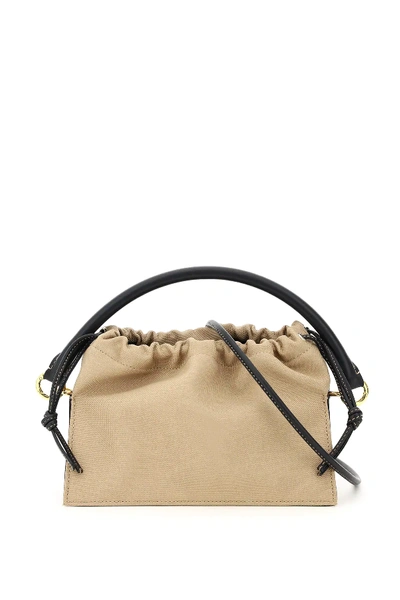 Yuzefi Bom Bag In Black,beige
