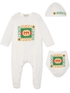 GUCCI THREE-PIECE BODYSUIT SET