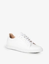 LK BENNETT WOMENS WHI-WHITE JACK LEATHER LOW-TOP TRAINERS 9,R00135941