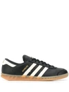 Adidas Originals Hamburg Fish Market Low Top Sneakers In Black